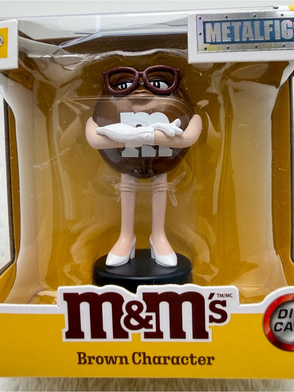 Jada Toys M&M's Brown Character Metalfigs Die-Cast Figure New Sealed